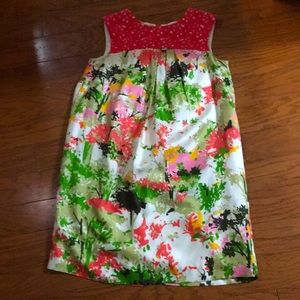 Milly Kid’s Silk Floral Dress